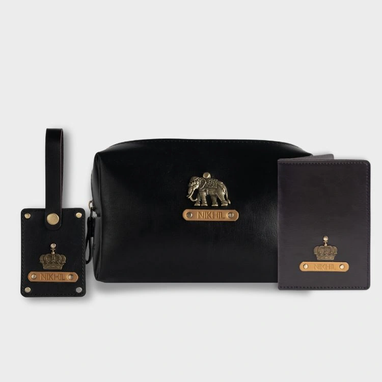 Personalized Passport Cover, Travel Pouch and Luggage Tag